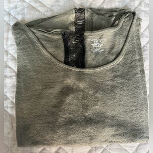 Majestic Khaki Metallic Top